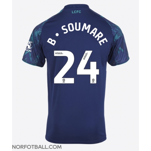 Billige Fotballdrakt Leicester City Boubakary Soumare #24 Replika Bortedrakt 2025-26 Kortermet Billige Fotballdrakt Leicester City Boubakary Soumare #24 Replika Bortedrakt 2025-26 Kortermet